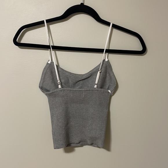 Edikted - Emily Knit Tank Top - Grey Melange - XS - Picture 3 of 4